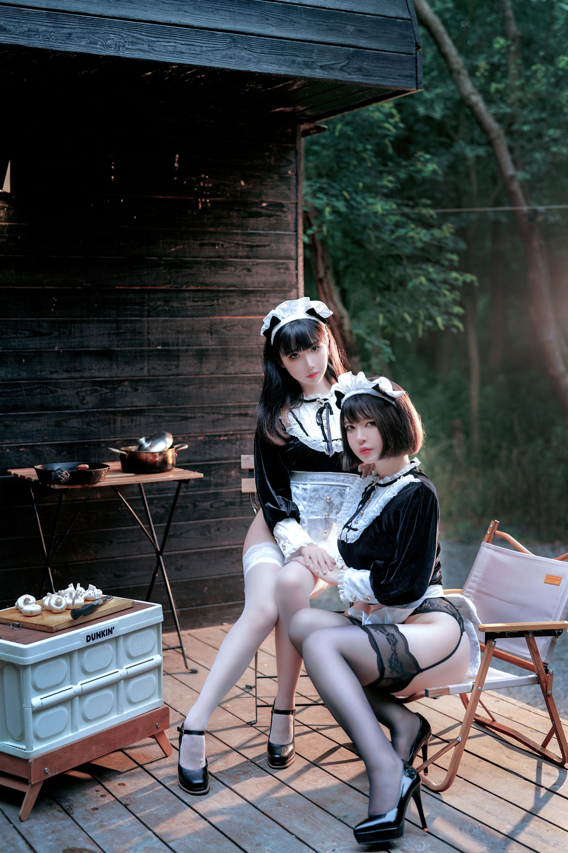 面饼仙儿 – NO.138 女仆姐妹 (半半子) 1