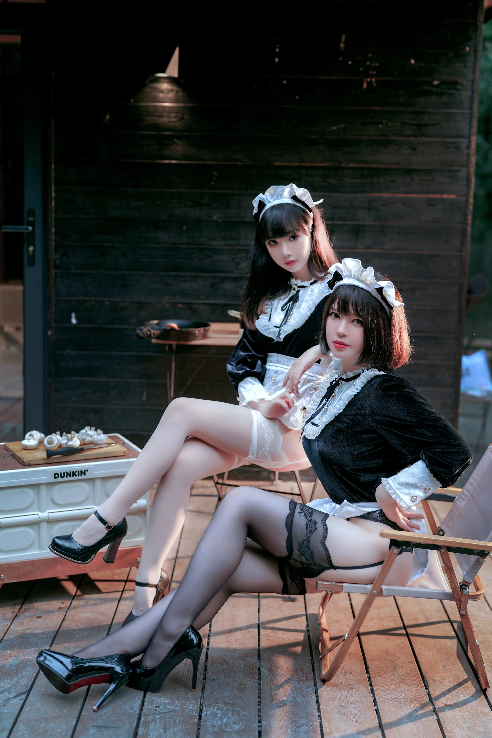 面饼仙儿 – NO.138 女仆姐妹 (半半子) 3